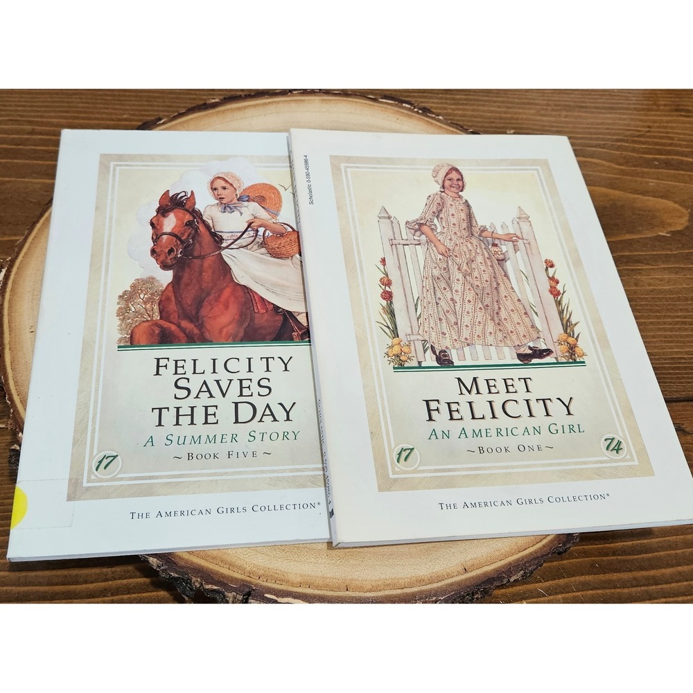VTG American Girl Book Lot of 7 Pleasant Company Scholastic Molly Addy Felicity - Picture 4 of 14
